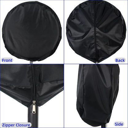 Outdoor Fan Cover, Waterproof & Dustproof, Fits Most 24" & 30" Large Stand Up Pedestal Fans