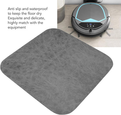 TOPINCN Universal Antiskid Accessory Mat for Vacuum Cleaner, 17.7x17.7x0.2 in, Absorbent Sweeper Replacement Parts