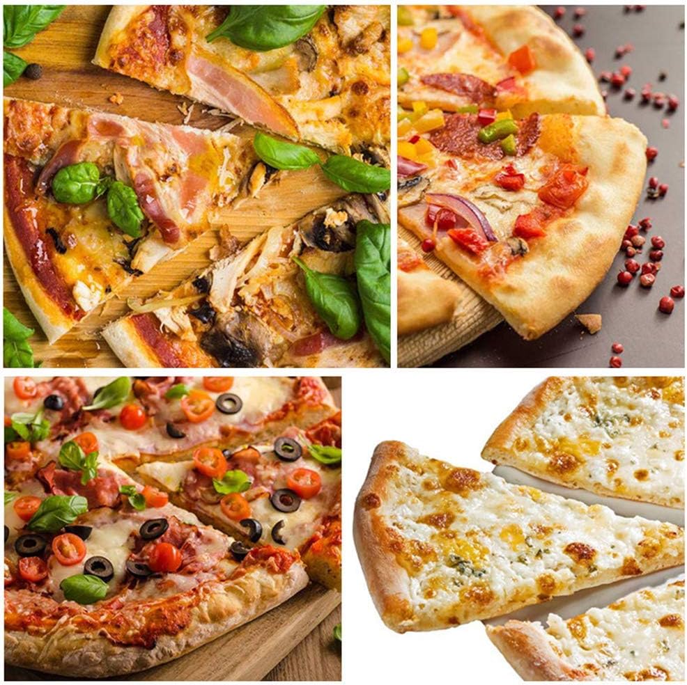 Stainless Steel 5 Wheel Pastry Cutter - Adjustable Baking Cutter Roller, Cookie Dough Divider, Pizza Slicer, 9.0x2.0