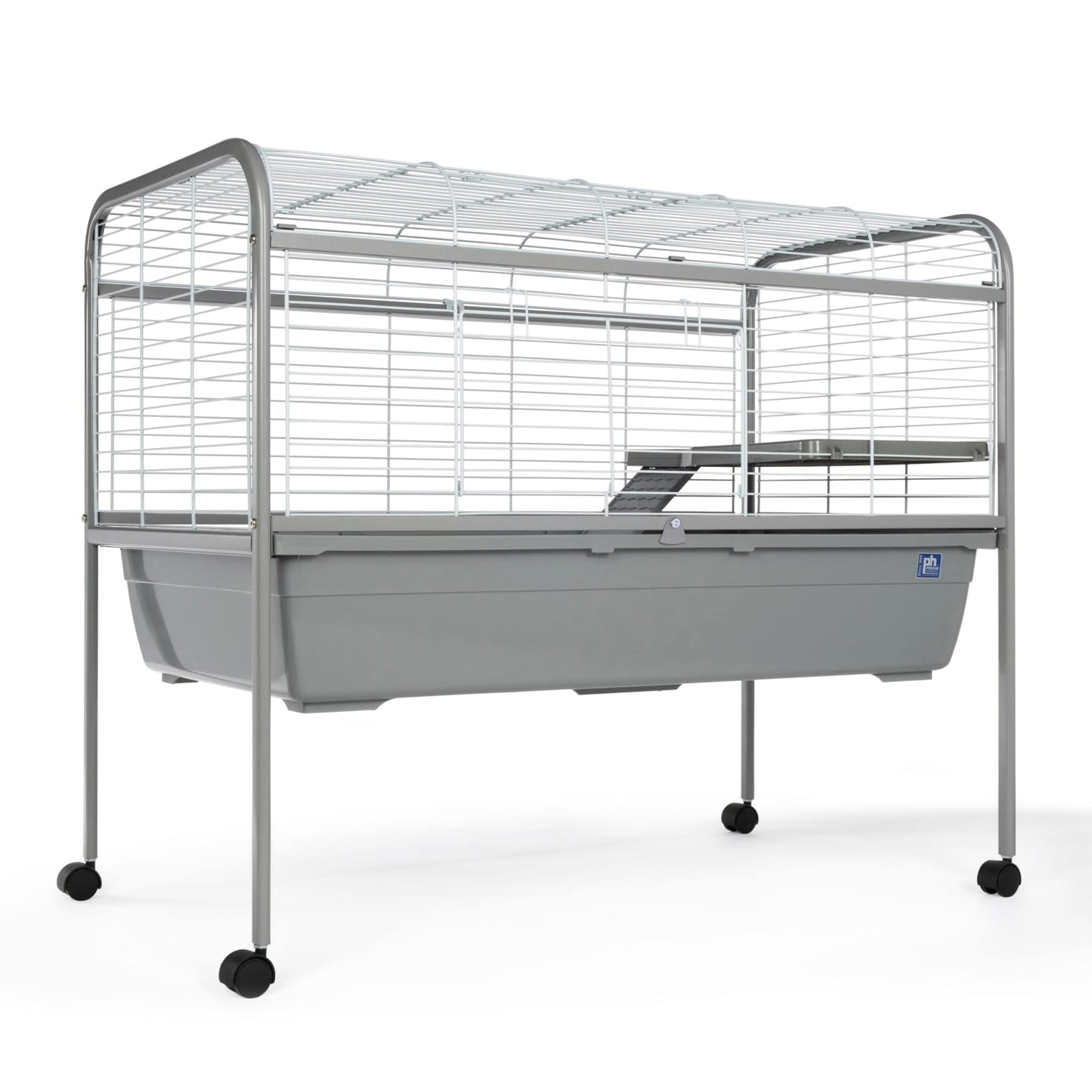 Jumbo Small Animal Home with Stand Gray