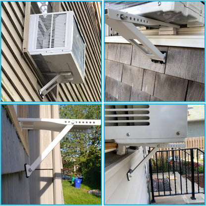 Foozet Window Air Conditioner Support Bracket, Light Duty Window AC Bracket, Supports Up to 165 lbs
