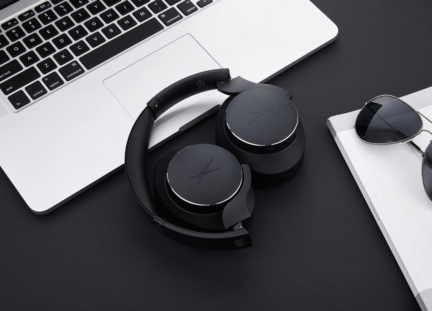 Altec Lansing Comfort Q+ Bluetooth Headphones, Active Noise Cancellation, Comfortable, Quite, Noise Cancelling Headphone, Up to 26 Hours of Playtime, 30 Ft. Wireless Range, Black