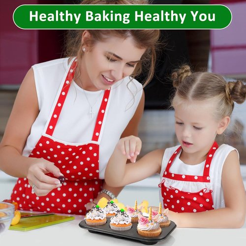 Caperci Mini Cupcake Liners - 400 Pcs White Paper Muffin Liners, Non-Stick & Grease-Proof