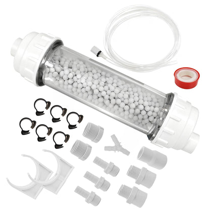 Condensate Neutralizer Kit, Compatible with Rinnai High-Efficiency Boilers & Tankless Heaters, Acidic Condensate Neutralizer with Transparent Inspection Window, Prevents Pipe Corrosion