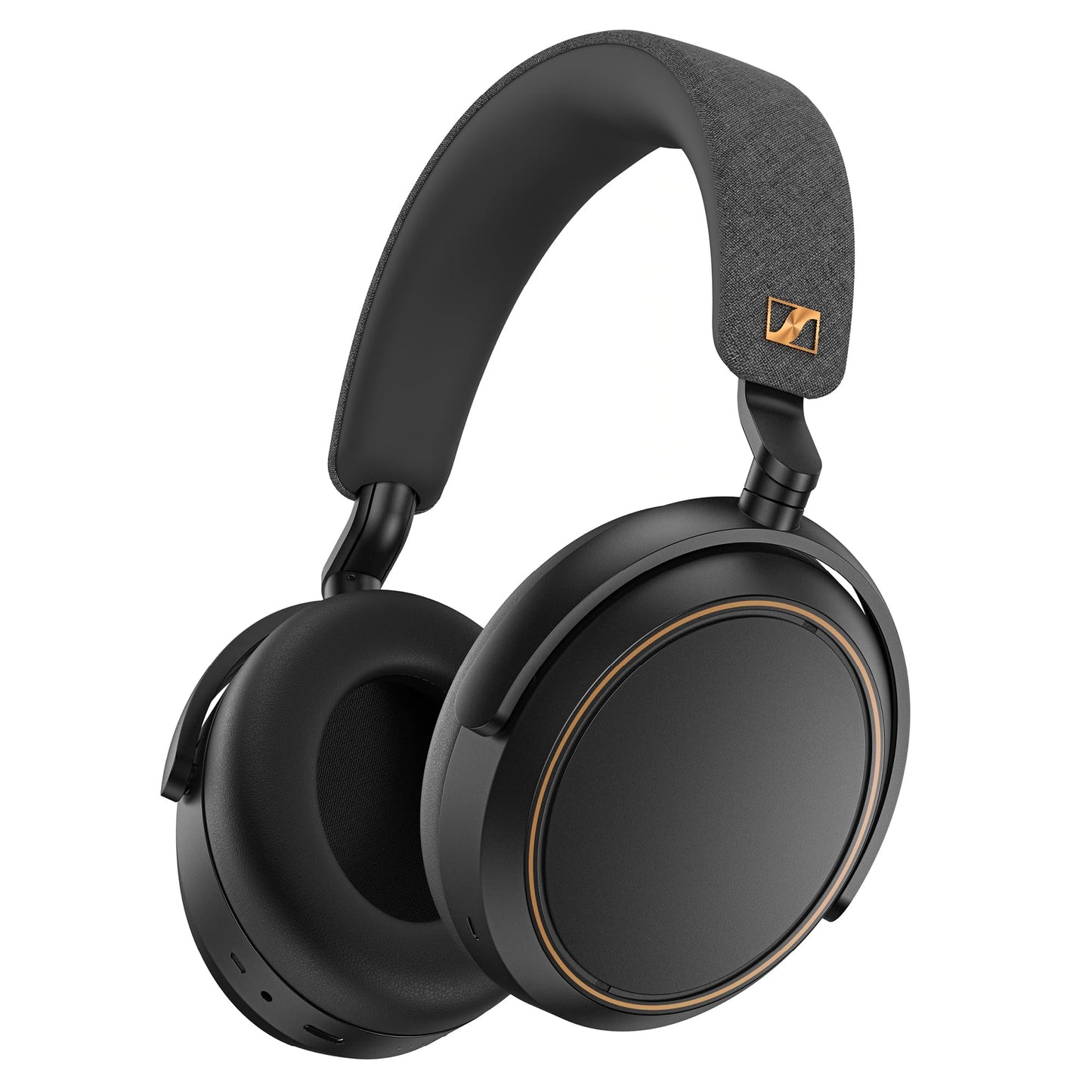 Sennheiser MOMENTUM 4 Wireless Noise Cancelling Headphones - Bluetooth Headset for Crystal-Clear Calls, Adaptive Noise Cancellation, Over-Ear Headphones, 60h Battery Life, Folding Design, Black/Copper