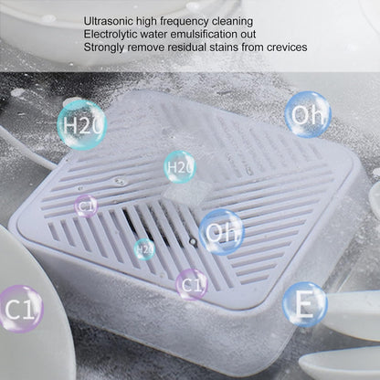 Fruit Vegetable Washing Machine, USB Portable Ultrasonic Electrolysis Fruit Purifier, Mini Dishwasher for Cleaning.