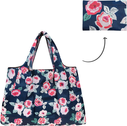 Wrapables Durable Large Nylon Reusable Shopping Bag