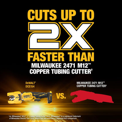 DEWALT 20V MAX XR 1-1/4 in. Copper Tubing Cutter (DCE154B)