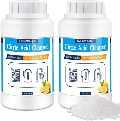 Distiller Descaler Citric Acid Cleaner - 1 Lb Bulk Citric Acid Powder for Hard Water Stain Removal, Electric Kettle