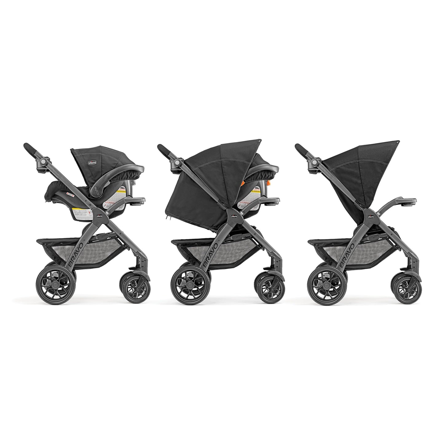 Chicco Bravo® Sport Trio Travel System | Iron