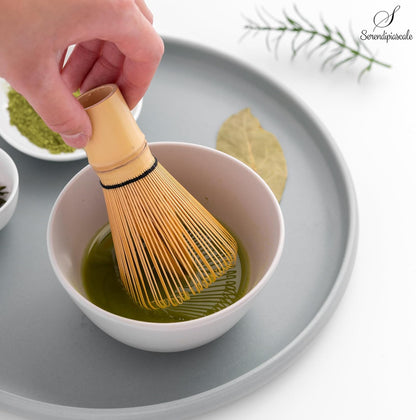 Bamboo Matcha Blender Set, Includes Matcha Whisk and Accessories for Tea Preparation