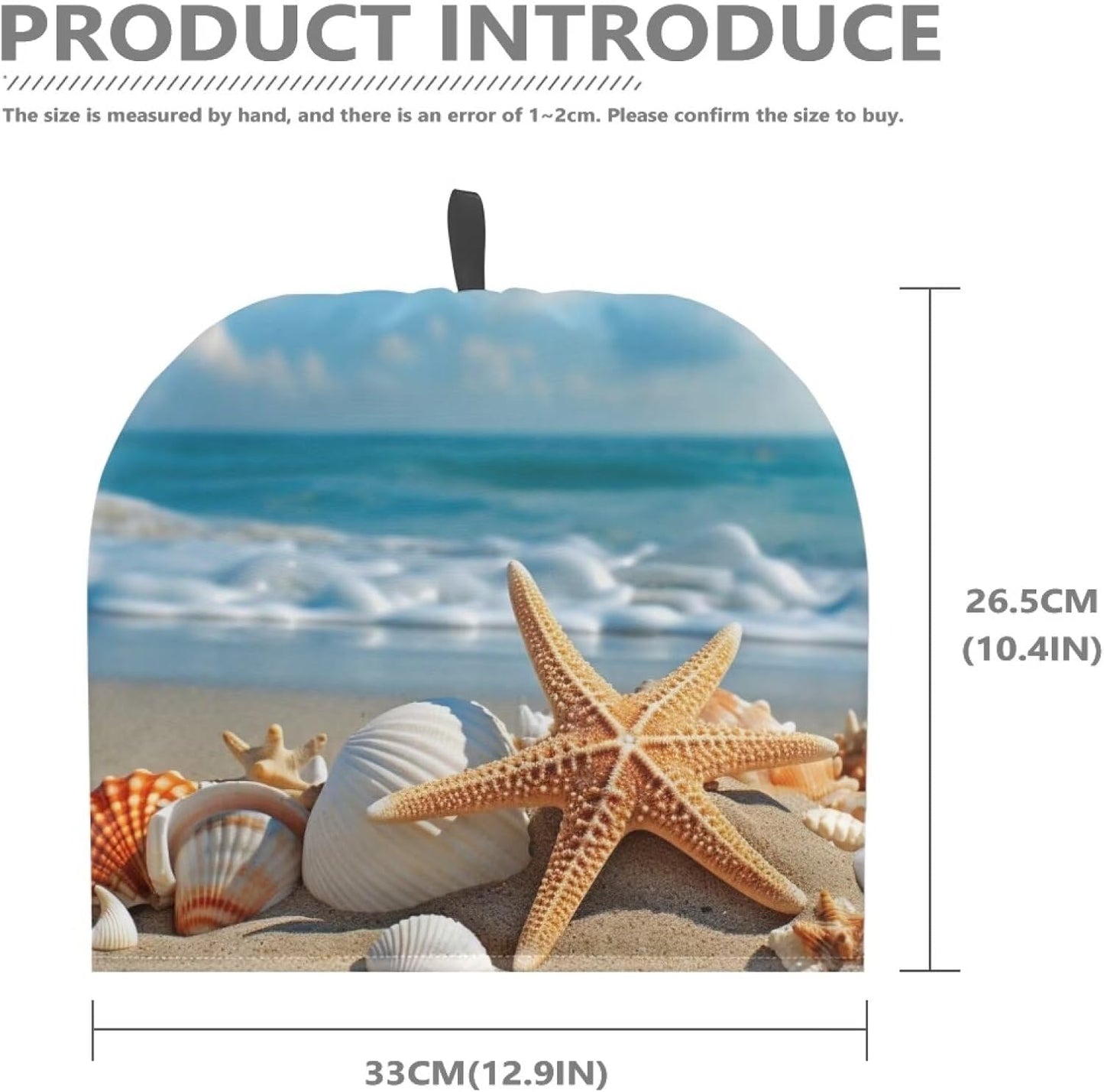 Starfish Teapot Cozy, Insulation Cover to Keep Tea Warm, Kitchen Accessory for Housewife Gift (Blue)