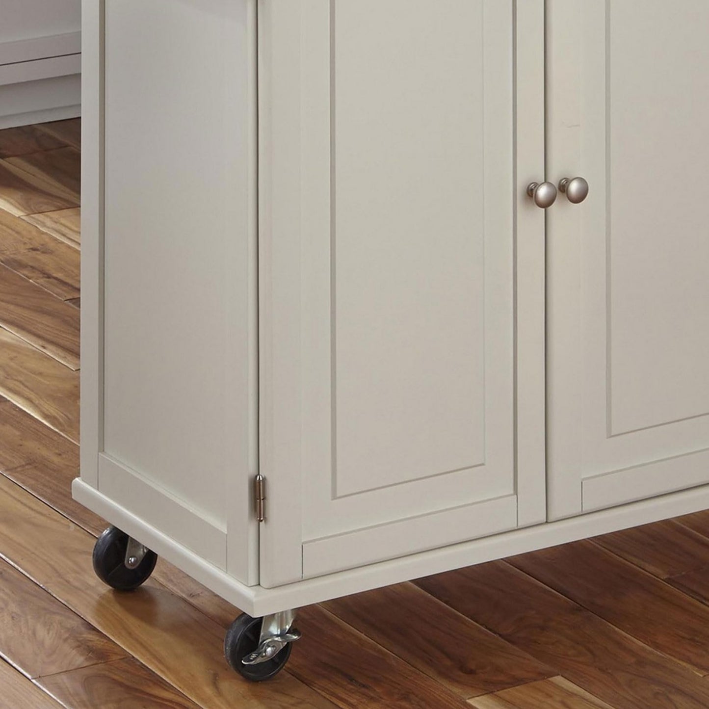 homestyles Dolly Madison Off-White Kitchen Cart