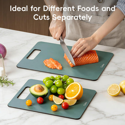 Culiex Wood Fiber Cutting Board Set of 2, Dishwasher Safe, Non-Toxic Cutting Board for Kitchen, BPA Free, Non-Slip, Non-Porous Composite Chopping Board, Mothers Day Gifts for Mom