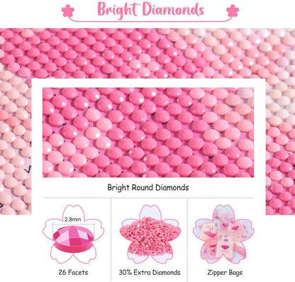 5D DIY Diamond Painting Art Kits for Adult Grand Canyon Full Drill Round Rhinestone Embroidery Cross Stitch Mosaic Arts Craft 12x16 inch