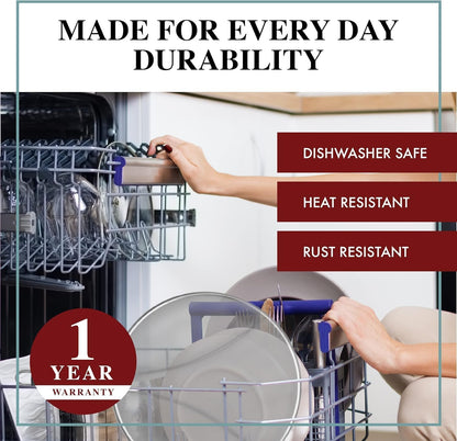Stainless Steel Grease Splatter Guard, Fine Mesh Cover, Grease & Oil, Splatter Screen for Frying Pan, Cooking Pots, with Comfort Grip Handles (9.5/11.5/13 inches)