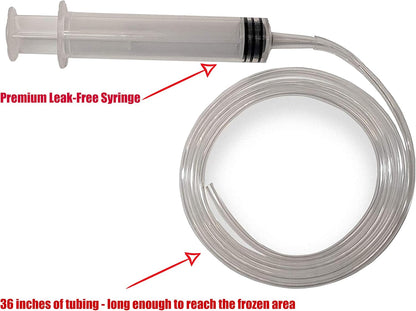 Frozen Water Line Tool - 36" to Quickly Unfreeze Refrigerator Water Dispenser – Thaw Frozen Line in Minutes