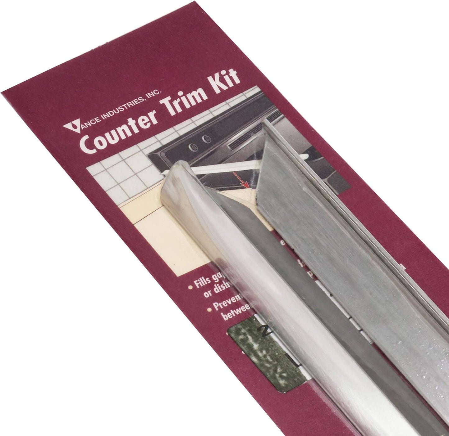 Vance Industries CTK-LS Vance 23-3/4 Inch Long Stainless Steel Backless or Slide-in Stoves | 2 Pack | Oven Filler |
