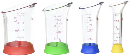OXO Good Grips 4-Piece Mini Measuring Beaker Set