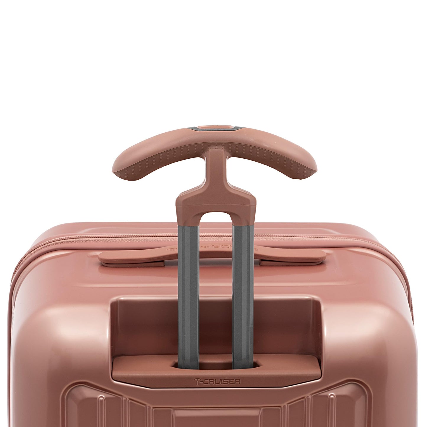 Traveler's Choice Ultimax II Polycarbonate Hardside Luggage with Spinner Wheels, Rose Pink, 31-Inch Large Trunk