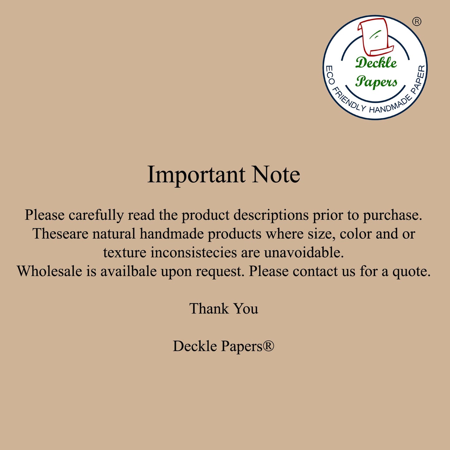 Deckle Papers® Deckle Edges Handmade Cotton Paper Blank Wedding Invitation-Menu Cards, Business Note Cards, Escort Cardstock, Calligraphy, Watercolor Textured -150gsm (Pack of 100) (2x3")