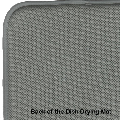 Caroline's Treasures BB2775DDM Dog House Collection Basset Hound Dish Drying Mat, Absorbent Pad for Kitchen Counter