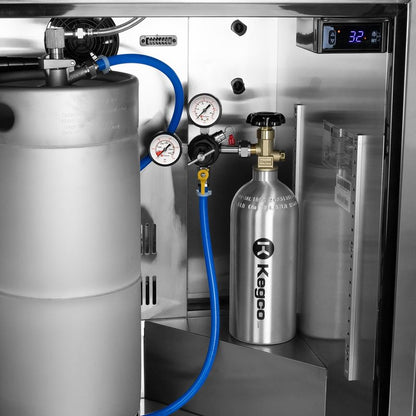 Kegco 2.5 lb. Aluminum Tank Co2 Cylinder