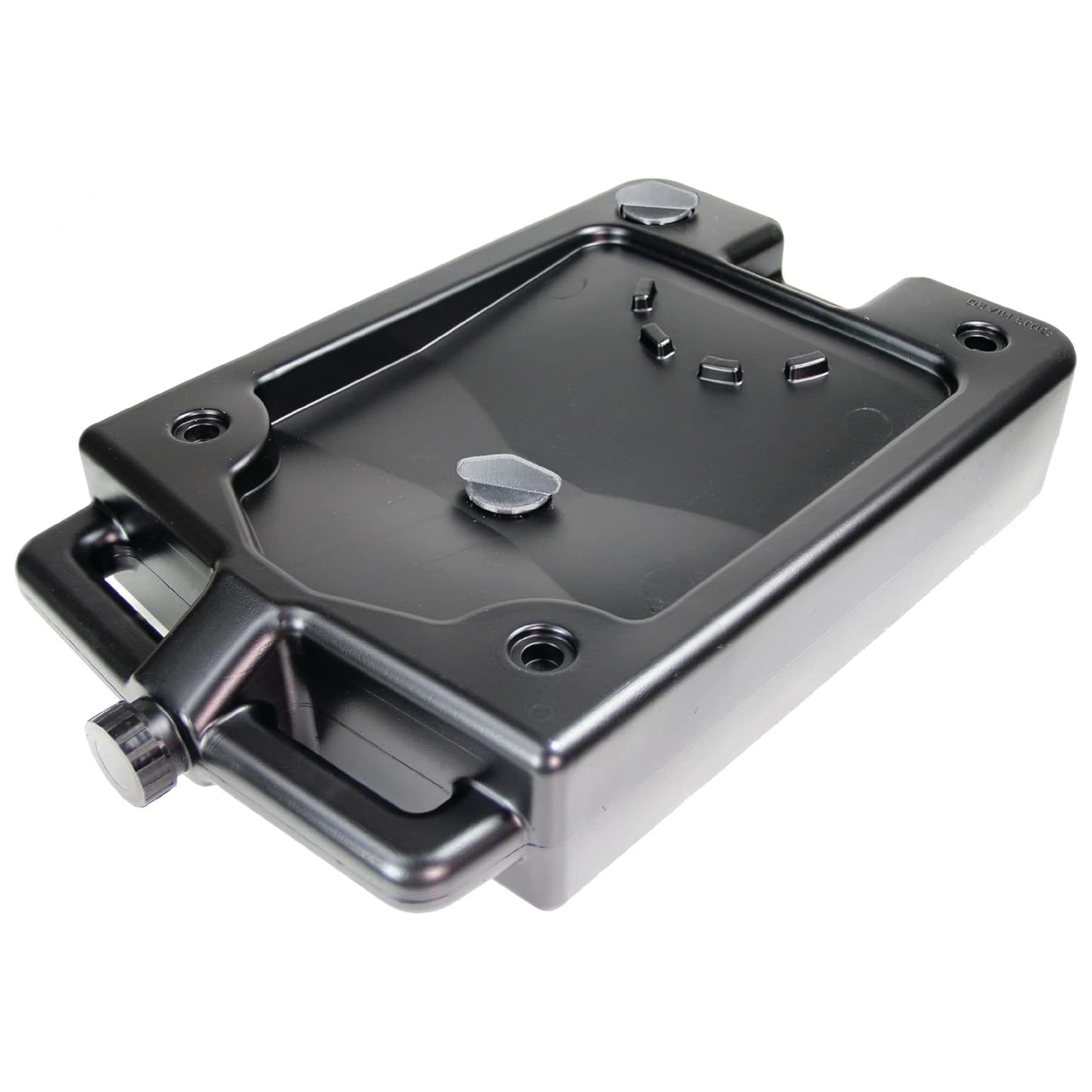 Chapin 78005 Oil Drain Pan, 12‑Quart Low‑Profile Automotive Drain Container, Recycled Polymer Construction, Large Splash‑Free Target Area & Built‑In Carry Handles for Easy Oil & Coolant Changes
