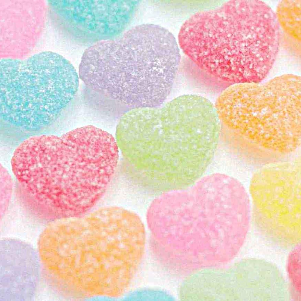 3 Pcs Candy Ice Mold, CNYMANY Valentine's Day Silicone Mini Heart Shaped Ice Cube Trays - Pink