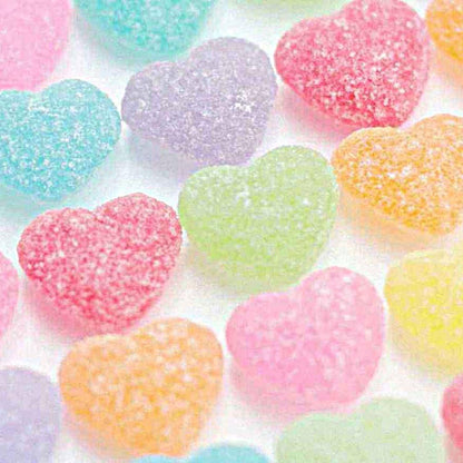 3 Pcs Candy Ice Mold, CNYMANY Valentine's Day Silicone Mini Heart Shaped Ice Cube Trays - Pink