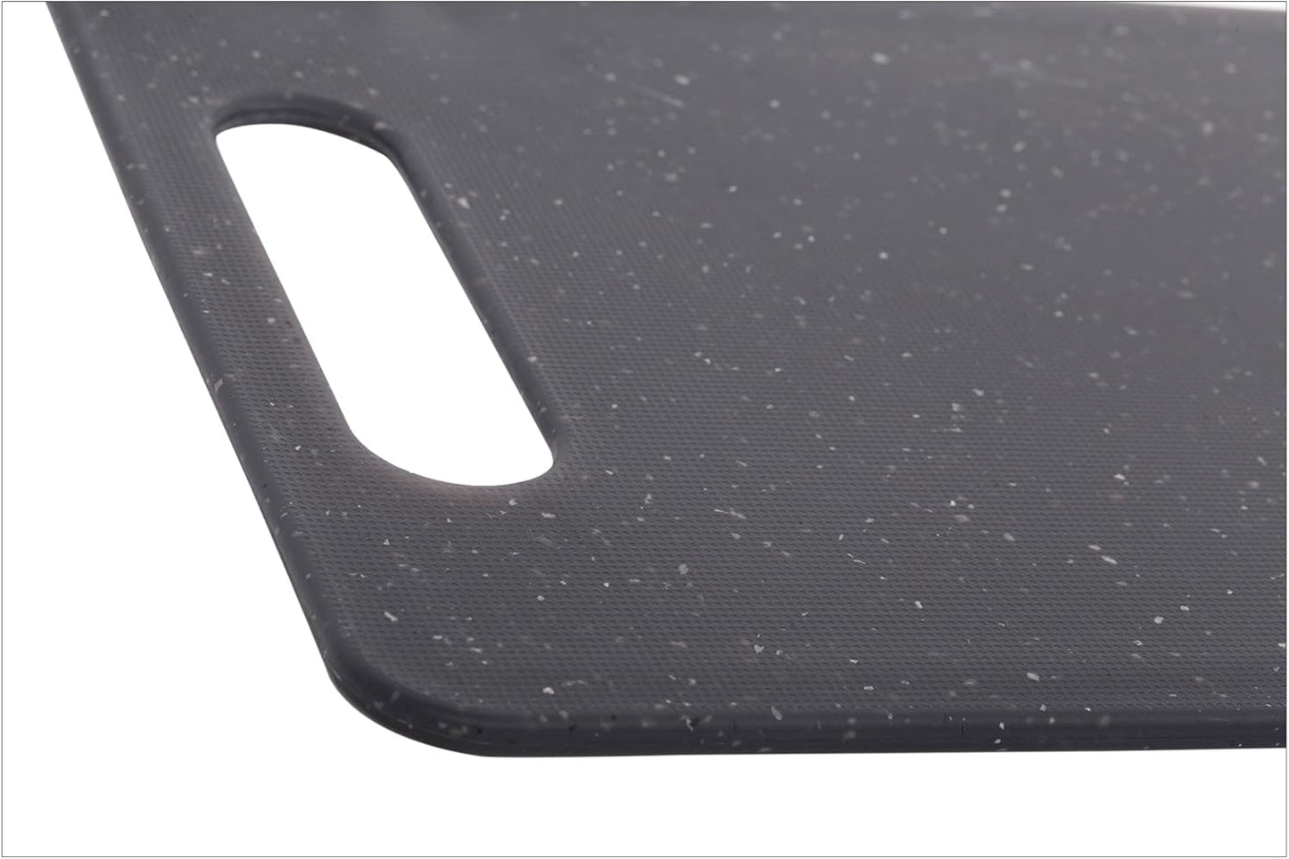 Luciano Housewares High Density Polypropylene Cutting Board, 11.75 x 7.87 inches, Grey (80576)