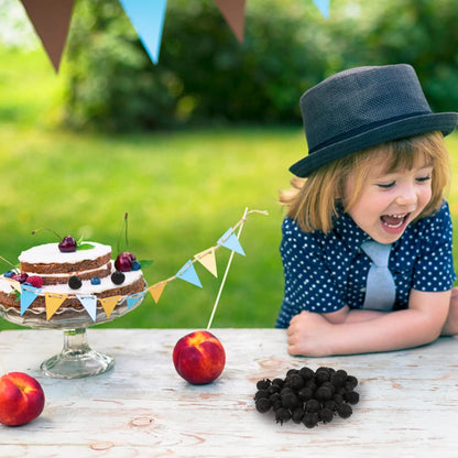 Artificial Blueberry, Fake Blueberries, Lifelike Frosted Blueberries Simulation for Decor, 50pcs