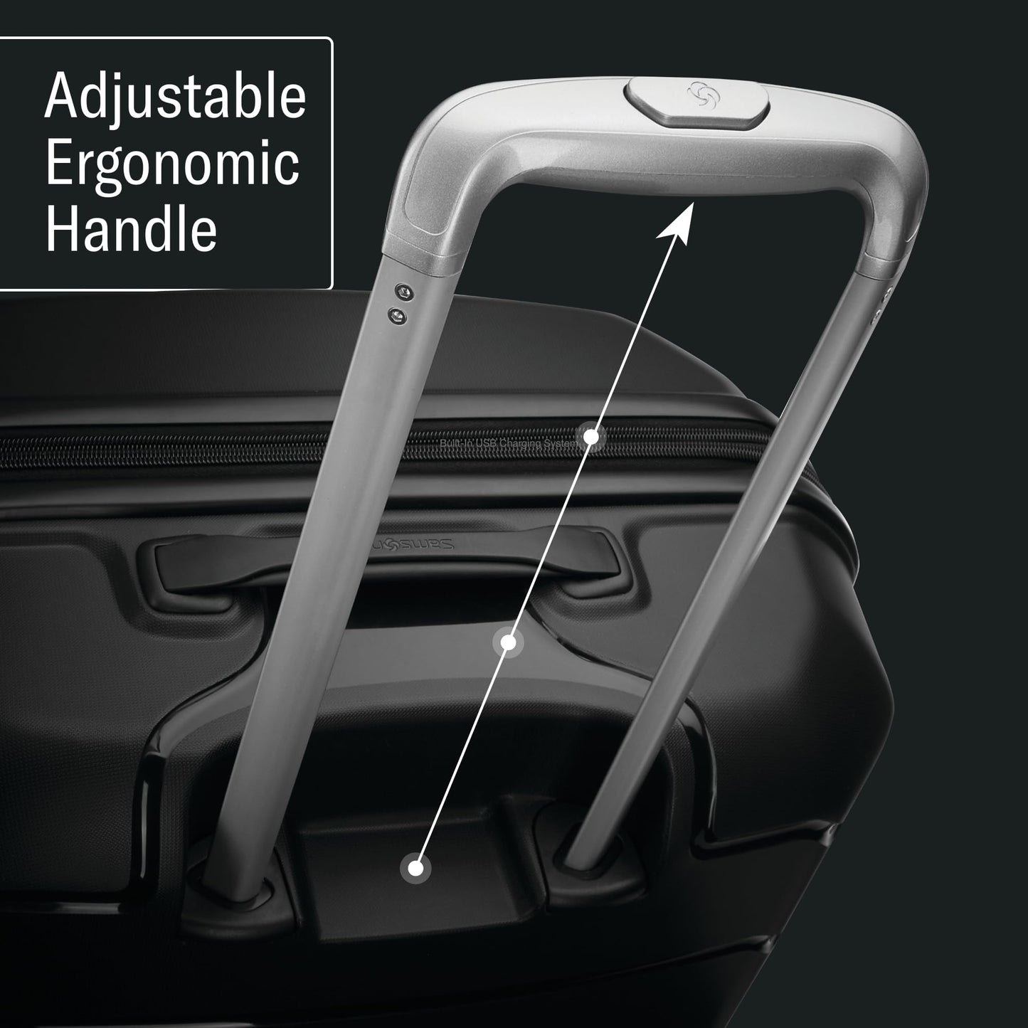 Samsonite Freeform Hardside Expandable with Double Spinner Wheels, Mint Green, Checked-Large 28-Inch