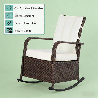 Outdoor Rocking Recliner