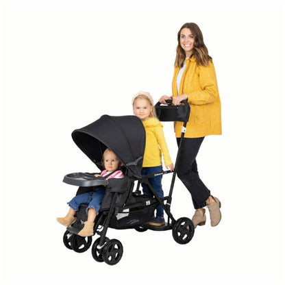 Joovy Caboose LX Tandem Stand-on Stroller, Black