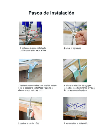 HEEPDD Yarn Ball Winder, Hand Operated Wool String Ball Winding Holder Machine, Metal Umbrella Swift for Knitting Crocheting Craft Lovers, DIY Yarn Crafters and Handmade Artisans