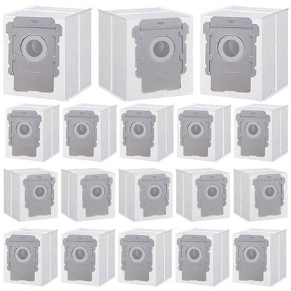 18 Pack Vacuum Bags Compatible with iRobot Roomba i7 i7+ i3 i3+ i8 i8+ j5+ i5+ i4 i4+ i1+ i6 i6+ j5+ j7 j7+ s9 s9 Plus Bags Automatic Dirt Disposal Bags