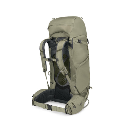 Osprey Kestrel 58L Men's Backpacking Backpack - Hiking & Camping Bag with Waterproof Raincover, Olive Tan, Large/X-Large