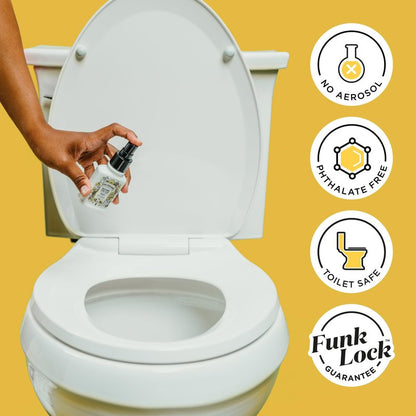 Poo-Pourri Before-You-Go Toilet Spray, Original Citrus, 2 Fl Oz, 2 Pack, Up to 100 Uses, Bathroom Odor Deodorizer with Essential Oils, Travel Essentials, TSA Approved Size, Lemon Bergamot