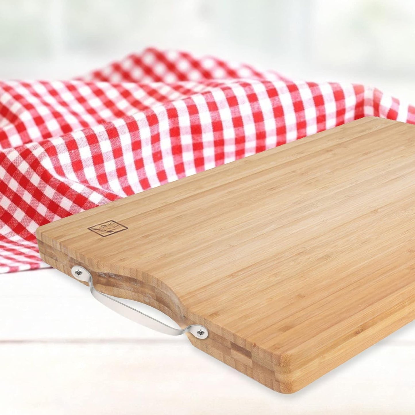 Cutting Board Handles Cabinet Pulls: 3pcs Stainless Steel Drawer Handles for Kitchen Butcher Board, Side Pulls