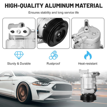 New AC Air Condition Compressor w/Clutch for Chevrolet Equinox 2.4L 2010-2011, for GMC Terrain 2.4L 2010-2011