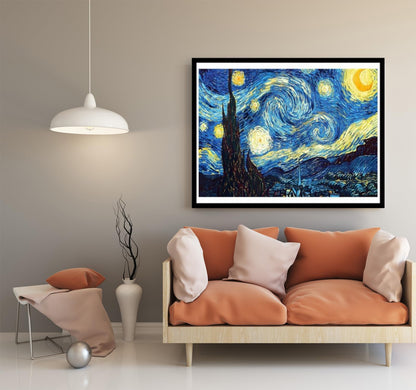 OWAY Full Drill 5D Diamond Painting 20X16 inch, Paint by Number Kits Starry Night Diamond Painting Kits for Home Wall Decor