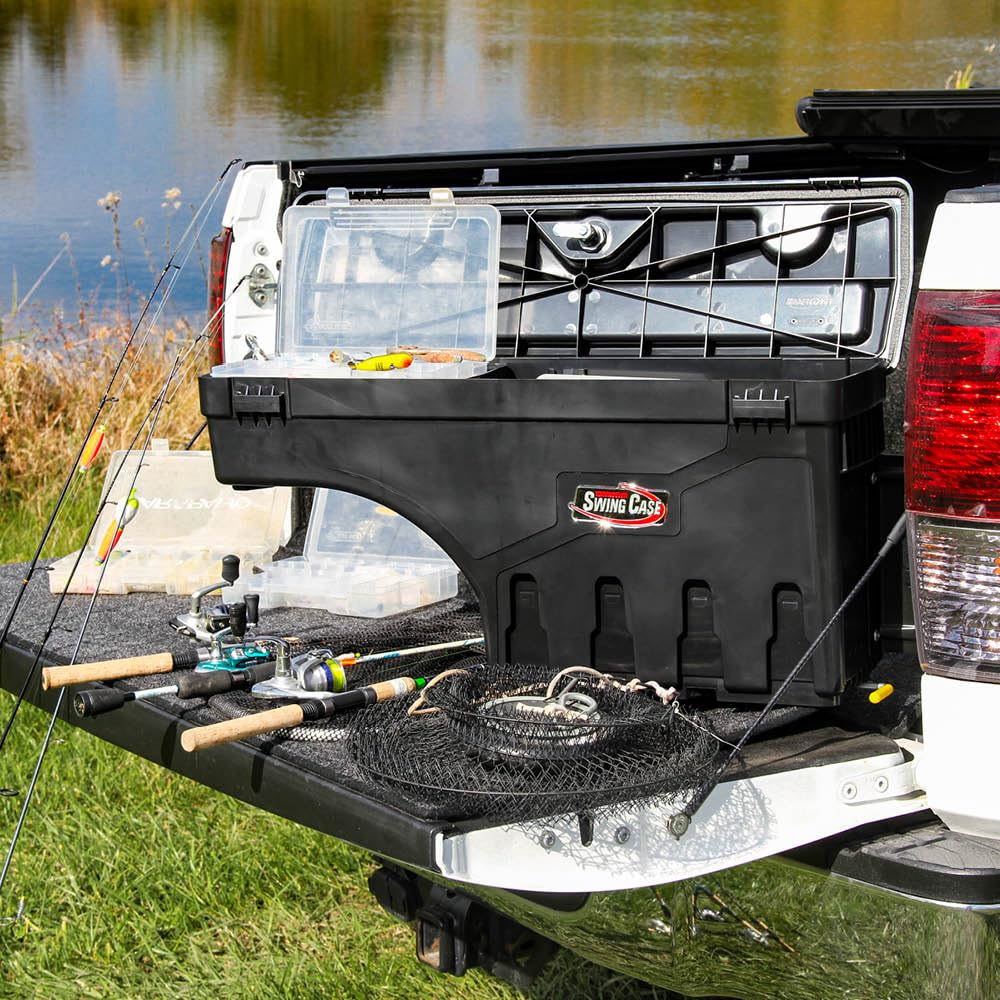 RealTruck UnderCover SwingCase Truck Bed Storage Box | SC300D | Fits 2002 - 2023 Dodge Ram 1500, 2003-20 2500/3500, Drivers Side (Without RamBox)