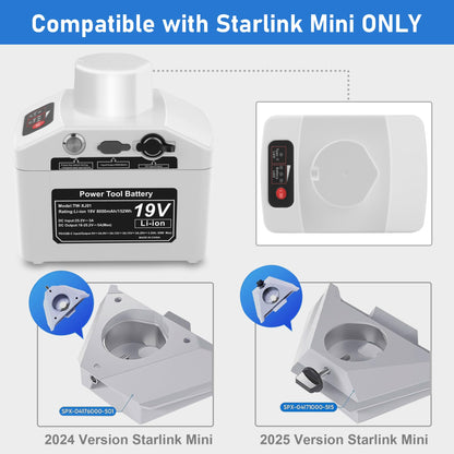 JYJZPB Battery for Starlink Mini and Starlink Mini X