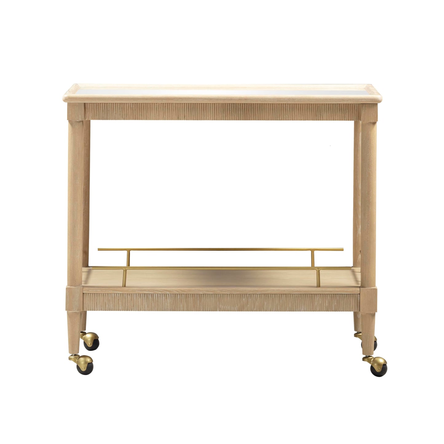 Tov Furniture Slosh Natural Ash Bar Cart