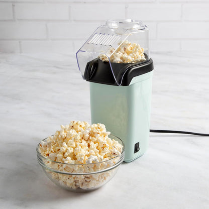 Tasty Hot Air Popcorn Popper, Healthy Popcorn in Minutes, Fast and Easy, Built-In Measuring Cup and Butter Warmer, 8