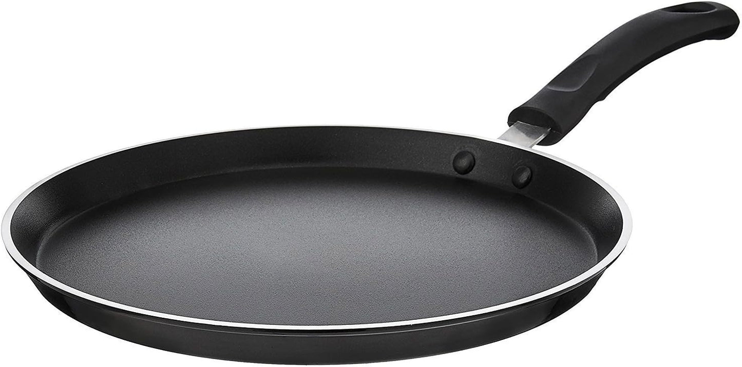Non-Stick Dosa Pan, 290mm Black Aluminum Cooking Pan