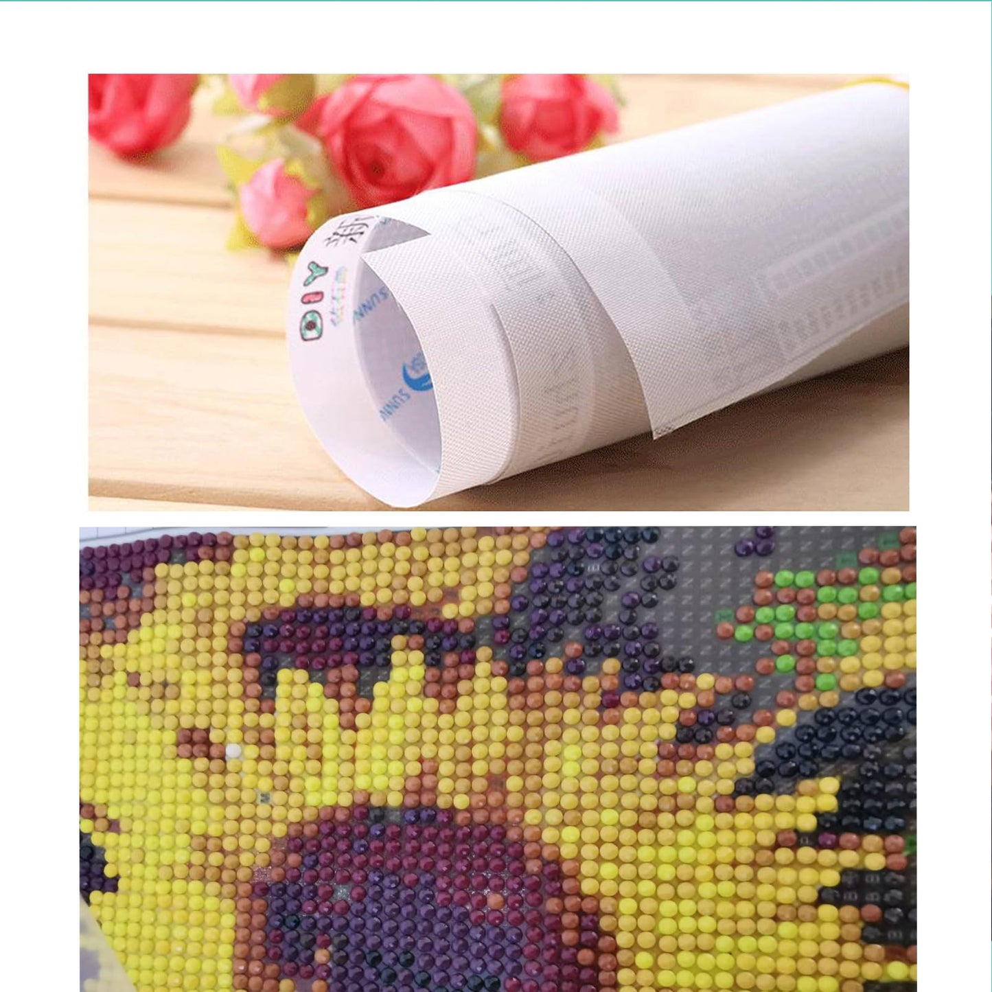 MOMDEDP 5D Diamond Painting Kits for Adults, Landscape Scenery Diamond Art Kit, Waterfall DIY Full Round Drill Diamond Dot Gem Art Kits for Beginners, Home Wall Decor 12x16 Inch