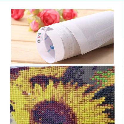 MOMDEDP 5D Diamond Painting Kits for Adults, Landscape Scenery Diamond Art Kit, Waterfall DIY Full Round Drill Diamond Dot Gem Art Kits for Beginners, Home Wall Decor 12x16 Inch