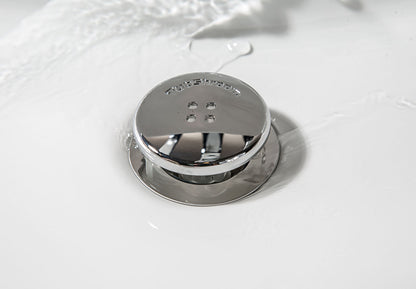 TubShroom and SinkShroom Drain Protectors Hair Catchers for Bathtubs and Sinks, Chrome